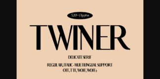 Twiner Font Poster 1