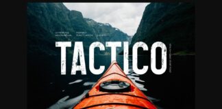 Tactico Font Poster 1