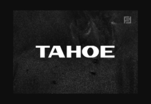 Tahoe Font Poster 1