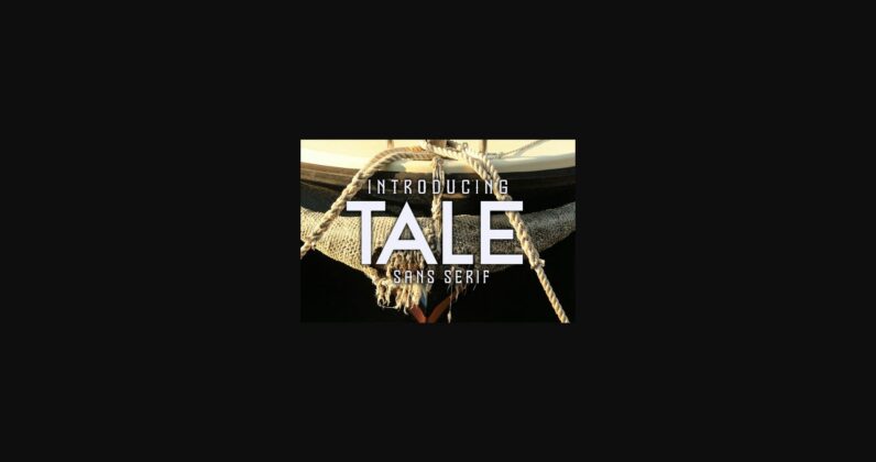 Tale Font Poster 3