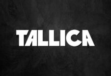 Tallica Font Poster 1