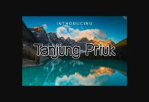 Tanjung Priuk Font Poster 1