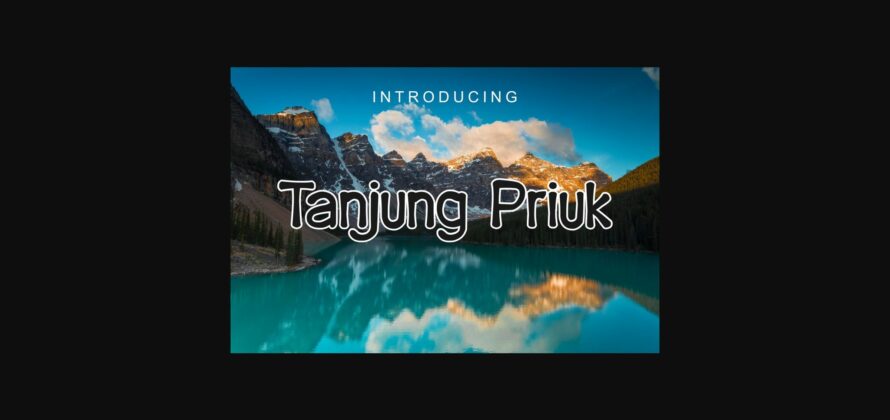 Tanjung Priuk Font Poster 1