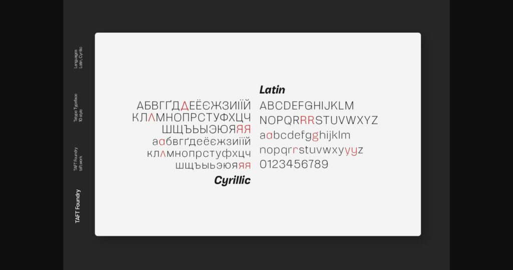 Tatype Font Poster 6