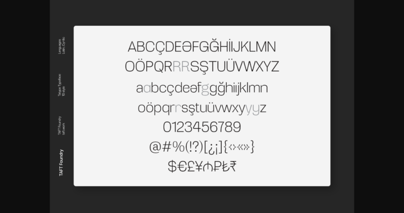 Tatype Font Poster 10