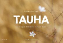 Tauha Font Poster 1