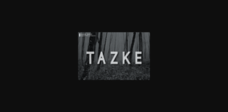 Tazke Font Poster 1