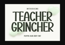 Teacher Grincher Poster 1