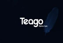 Teago Font Poster 1