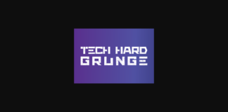 Tech Hard Grunge Font Poster 1