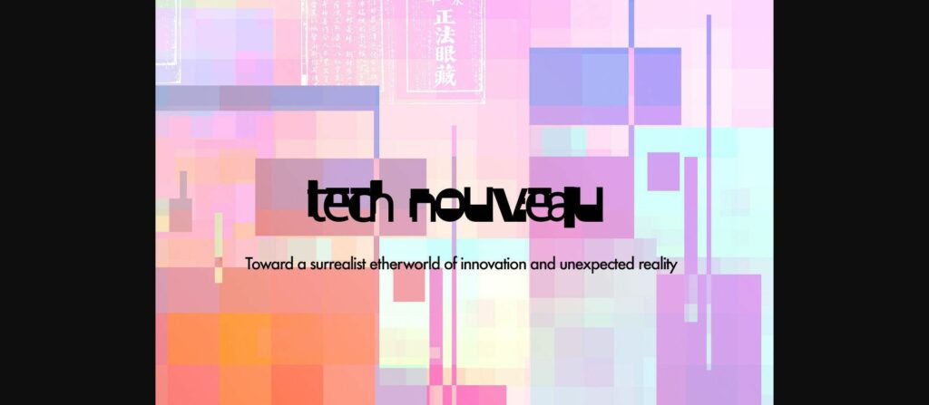 Tech Nouveau Font Poster 1