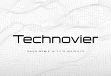 Technovier Font Poster 1