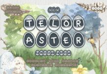 Teloraster Font Poster 1