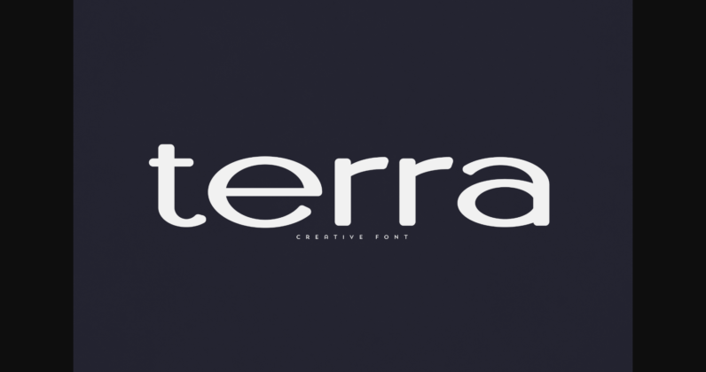 Terra Font Poster 3