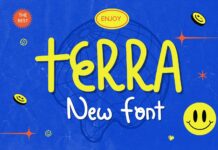 Terra Font Poster 1