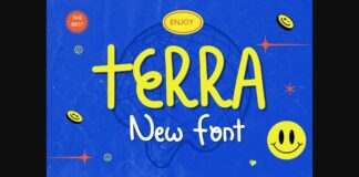 Terra Font Poster 1