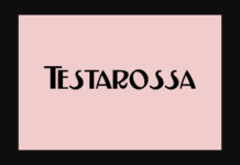Testarossa Font Poster 1