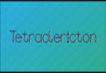 Tetraclericton Font Poster 1