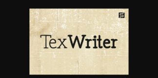 Tex Writer Poster 1