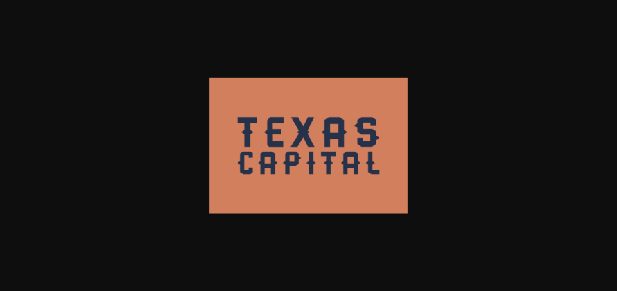 Texas Capital Font Poster 4