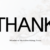 Thank Font