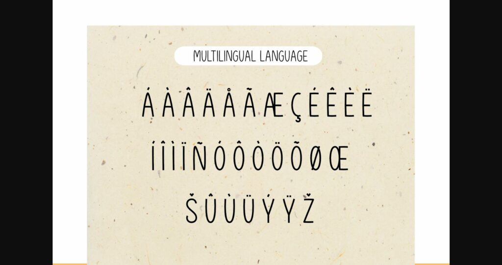 Thanks Teacher Font Poster 8