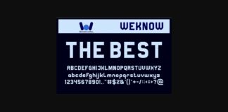 The Best Font Poster 1