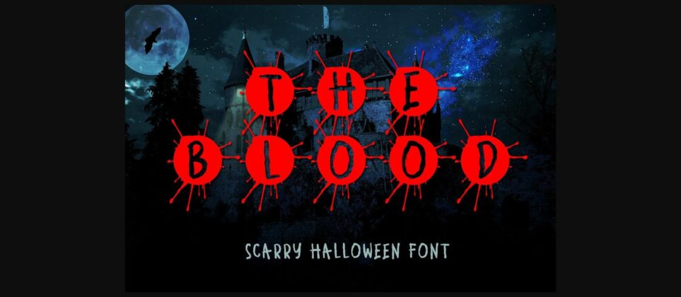 The Blood Font Poster 1