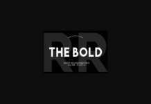 The Bold Font Poster 1