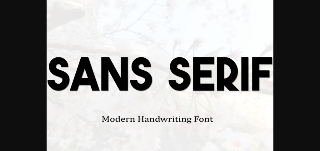 The Bold Font Poster 4