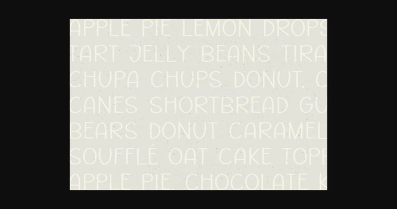 The Bridge Font Poster 9