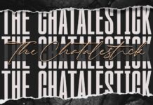 The Chatalestick Font Poster 1
