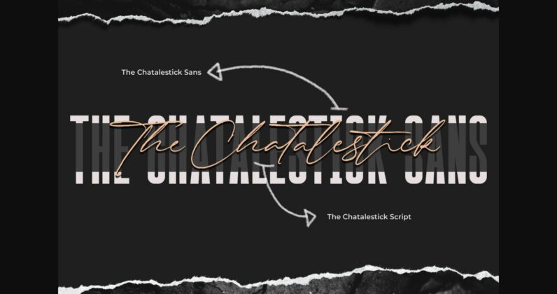 The Chatalestick Font Poster 10