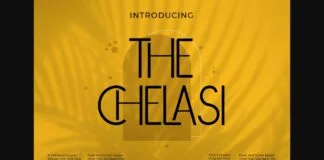 The Chelasi Font Poster 1