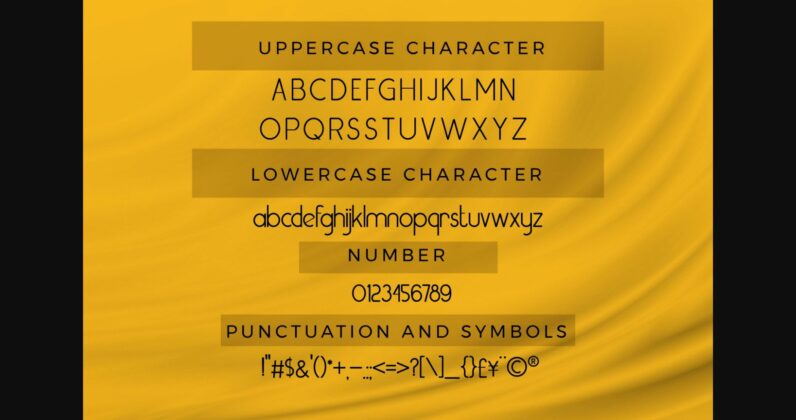 The Chelasi Font Poster 7