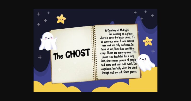 The Ghost Font Poster 5