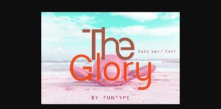 The Glory Font Poster 1