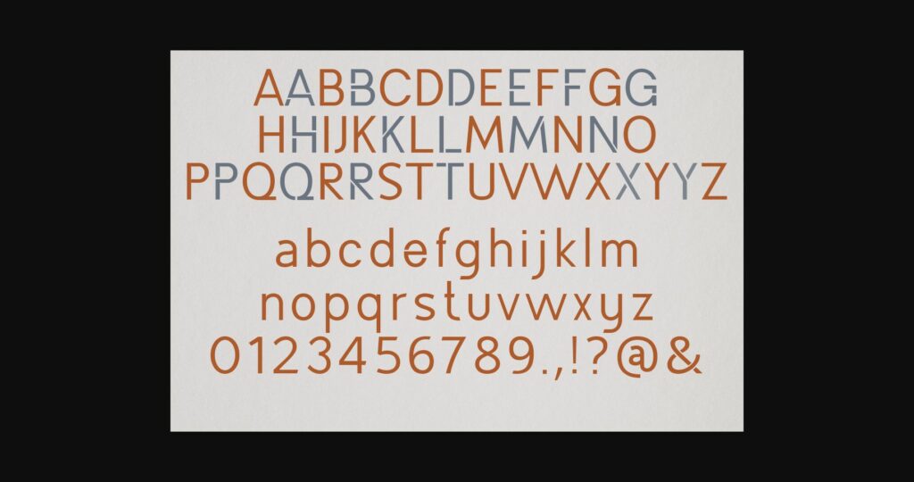 The Glory Font Poster 8