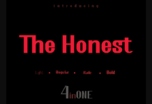 The Honest Font Poster 1