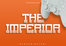 The Imperior Font Poster 1