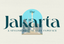 The Jakarta Font Poster 1