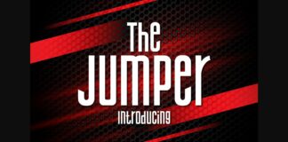 The Jumper Font Poster 1