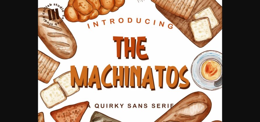 The Machinatos Font Poster 3