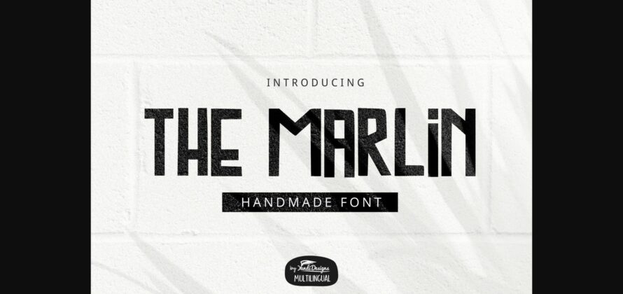 The Marlin Font Poster 1