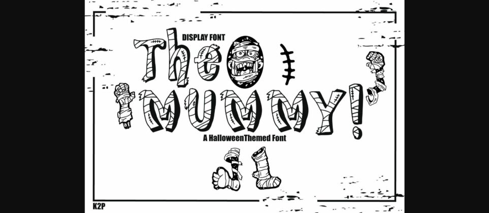 The Mummy Font Poster 3