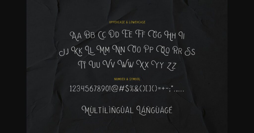The Oldventure Font Poster 4