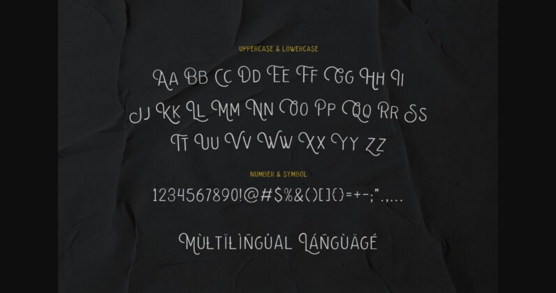 The Oldventure Font Poster 4