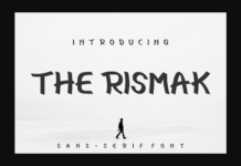 The Rismak Font Poster 1