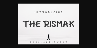 The Rismak Font Poster 1