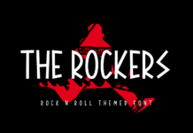 The Rockers Font Poster 1